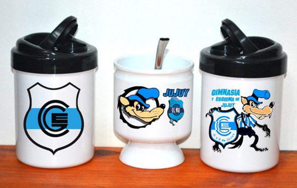 Set: Yerbera + Mate + Azucarera - Gimnasia Jujuy 1