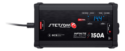 Fonte E Carregador De Batería Stetsom Infinite Black 150 Amp 1
