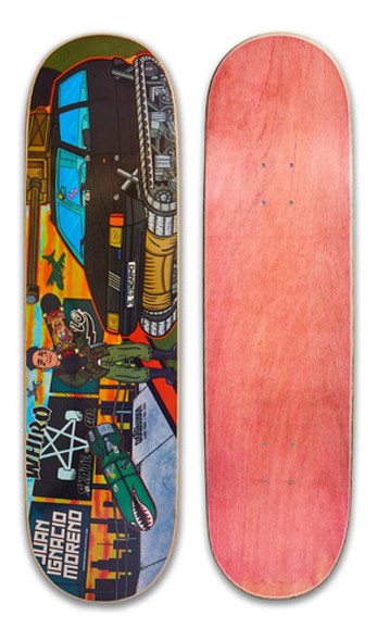 Whiro Juan Moreno Tabla Skate Guatambu Medida 8 0