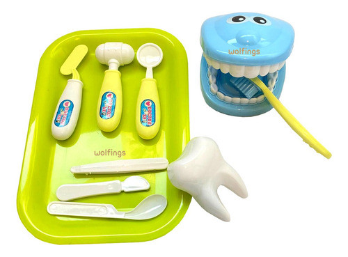 Juego Odontologo Doctor Kit Dentista Juguete Lavar Dientes 0