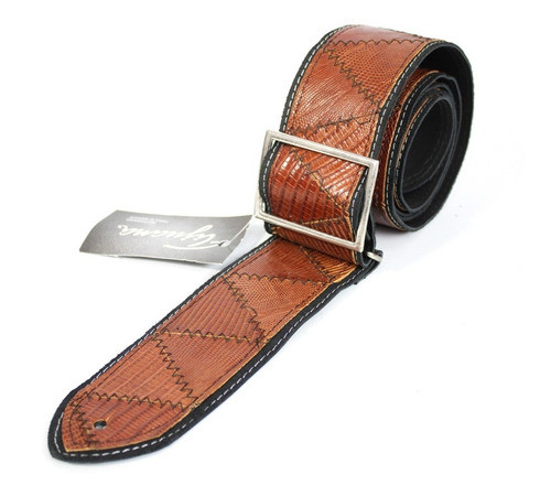 Correa Tijuana De Guitarra Bajo Textura Lizard 141-6 0