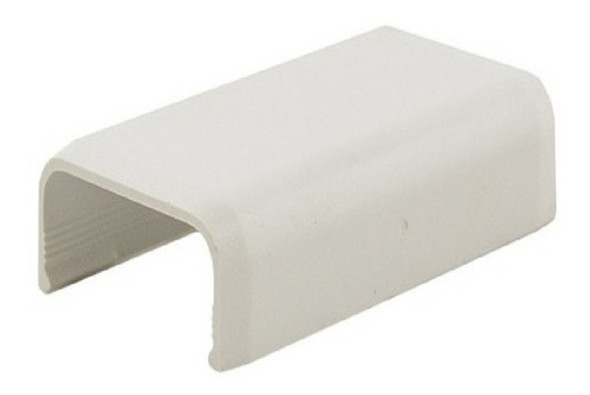 Pack X 10 Union Recta Para Cable Canal 20x10mm Blanco Zoloda 1