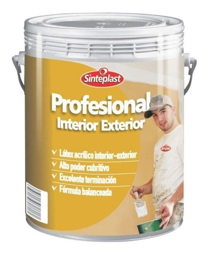 Pintura Latex Sinteplast Prof. Int/ext- 3.6 Lts - Azul 0
