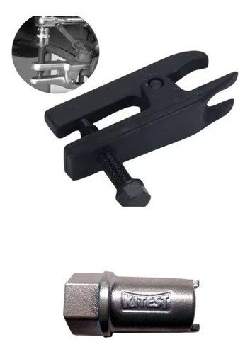Extractor Rótulas Y Punteros + Dado 2 Pines Amortiguador Vw 0
