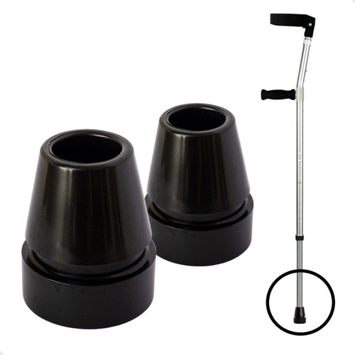 Ponteira Pé Para Muleta 1 Polegada (25,40mm) 0