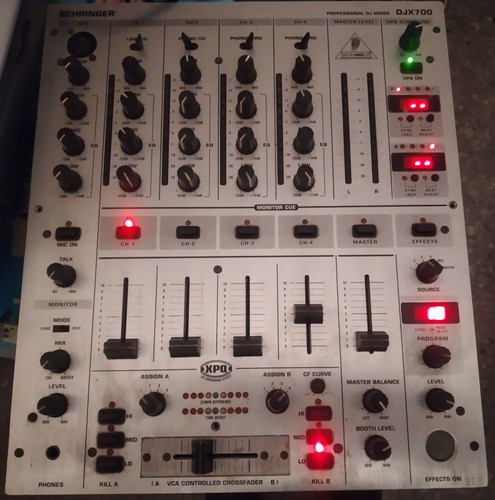 Mixer Behringer Djx700 Funciona, Con Fallas, Leer! 1
