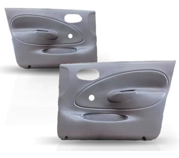 Par Forro Porta Fiesta 4p 1996 A 2001 Manual Dianteiro Cinza 1