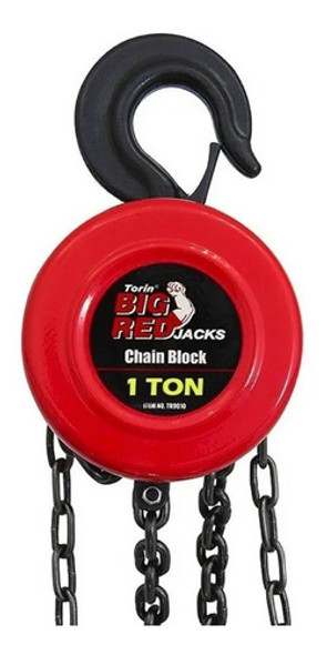 Aparejo Cadena 1 Toneladas Big Red - Tyt 0 Aparejo Cadena 1 Toneladas Big Red - Tyt 0