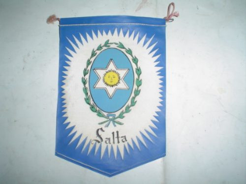 Banderin Antiguo Escudo Provincia Salta Argentina 0
