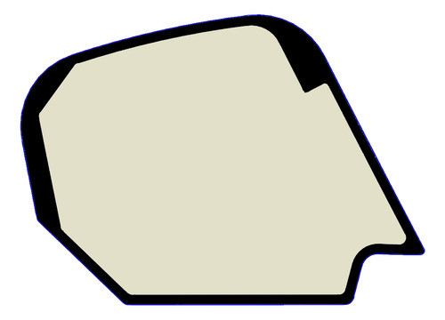 Vidro Lateral Direito Mini Carregadeira Volvo Mc60c 70c 80c 0