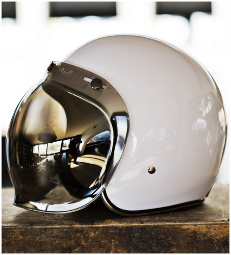 Visor Bilt Well Universal Casco Cafe Race Custom, Bobber 0