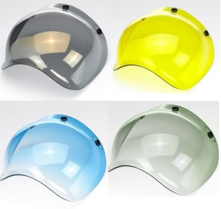 Visor Bilt Well Universal Casco Cafe Race Custom, Bobber 1
