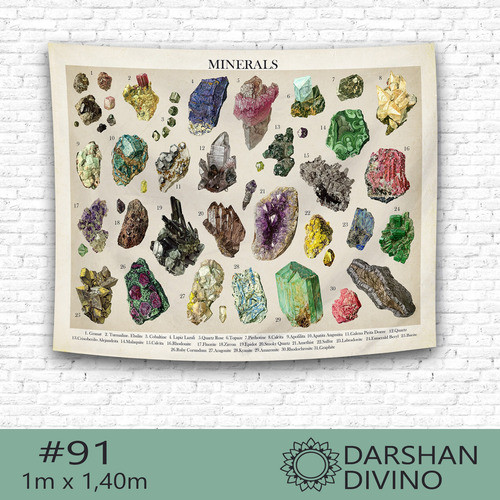 Tapices Lonas Ganesha Buda Chakras Yoga Hindu 1x1,35m Envios 1