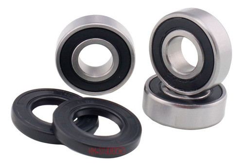 Kit Rulemanes Reten Rueda Trasera Kawasaki Kx 112 0
