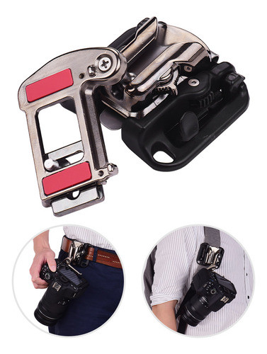 Câmera De Câmeras Belt Buckle Belt Dslr Com Nikon Sony Olymp 0