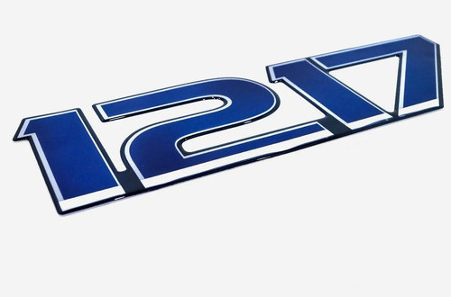 Adesivo Emblema Resinado Compatível Capô Caminhão Cargo 1217 1