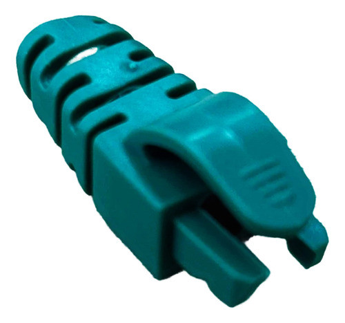 20 Pçs Capa Snap In De Borracha Plug Rj45 Utp Verde 0
