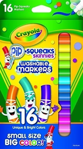 Marcadores De Pip-chirridos Crayola 16-count 0