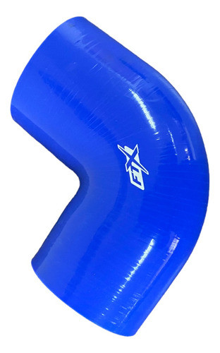 Manguera Silicona 90° 3´ Reforzada Azul Ftx Fueltech 0