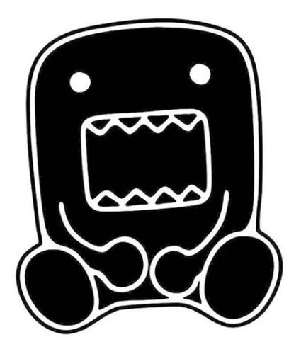 Calco Para Auto Domo Kun Domokun Sentado Calcomanía 0