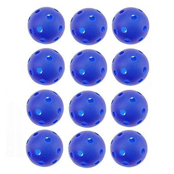 Paquete De 12 Bolas De Golf Crestgolf Plastic Airflow, Tamañ 0