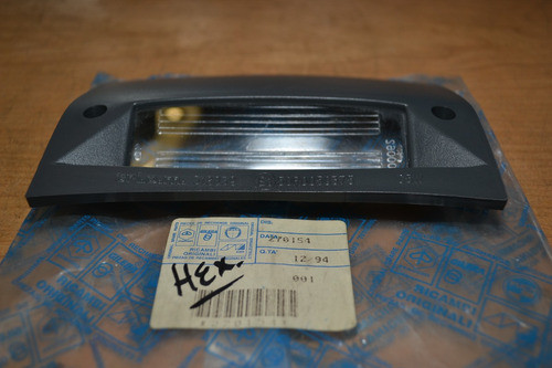 Allsales Cubierta Luz Porta Patente 270154 Piaggio Hexagon 1