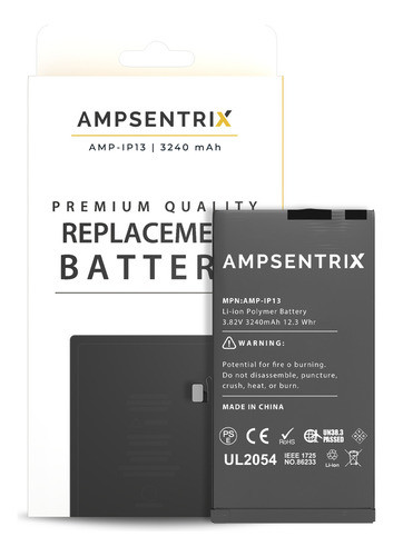 Batería Litio Compatible Con iPhone 13 Ampsentrix 0