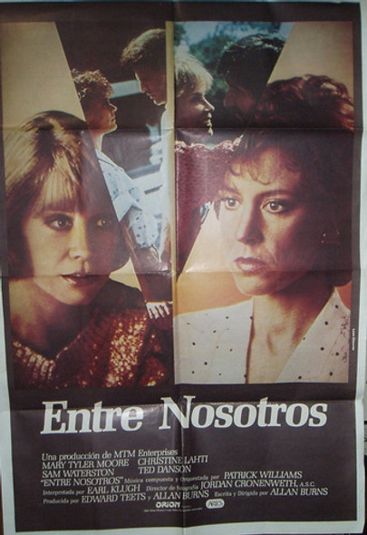 Afiche Original De La Película Entre Nosotros De Allan Burns 0 Afiche Original De La Película Entre Nosotros De Allan Burns 0