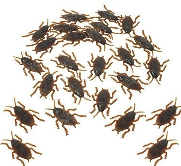 Cucarachas Plasticas: Paquete De 72 0