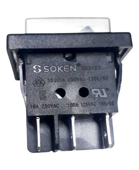 Interruptor Encendido Vitroconvector Peabody Pe-vqm20n 1