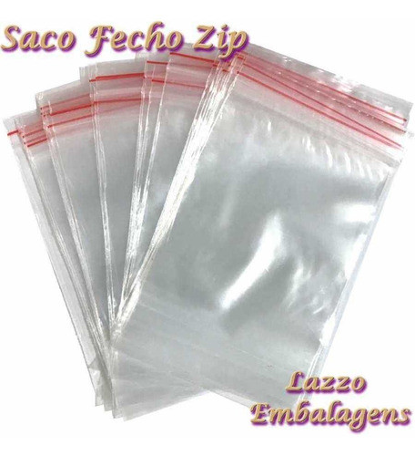 100 Saquinhos Para Joias Zip 6x10cm Atacado 0