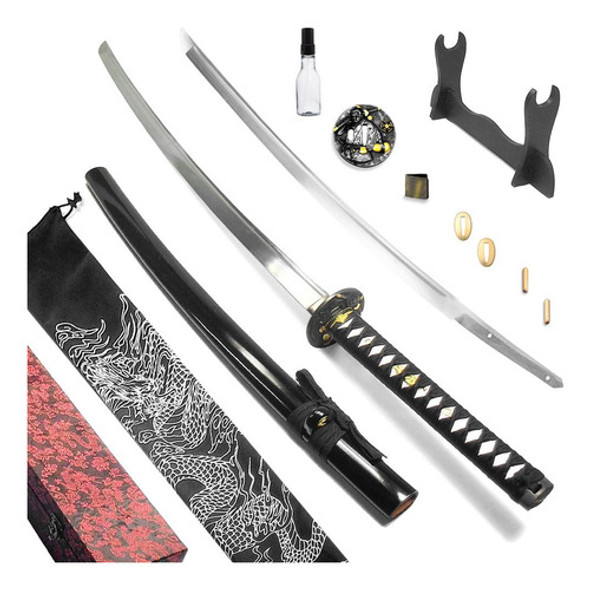 Espada Katana Iaito Kasen Saikoukyuu Funcional Aço Carbono 0 Espada Katana Iaito Kasen Saikoukyuu Funcional Aço Carbono 0