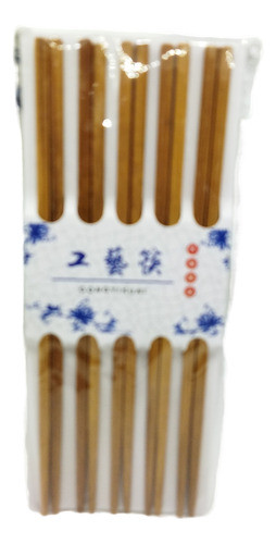 Hashi De Madeira 10 Pares 24cm Culinaria Oriental 1