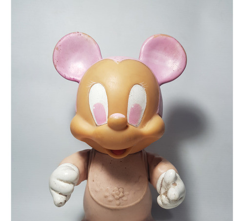 Minnie Bebé Antigua Muñeca Walt Disney Prod Goma Mag 57491 0