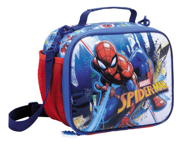 Lunchera Termica Infantil Spider Man Original Wabro 0