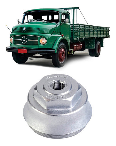 Flange Rodoar Roda Cubo Dianteira Mb 1111 1113 1313 1613 0