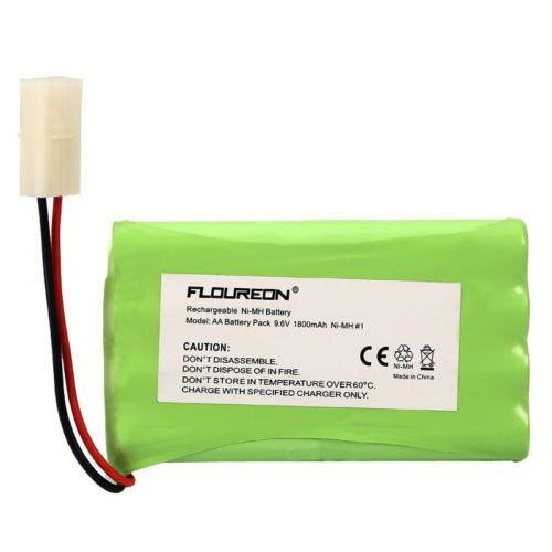1800mah Batería 9.6v 8cell Aa Tamiya Enchufe Rc Nimh Batería 1