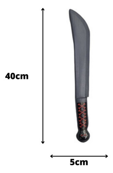 Facão De Brinquedo Fantasia Festa Jason Halloween 1