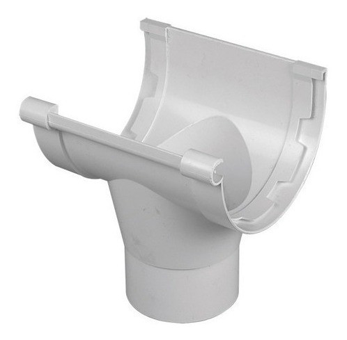 Embudo Bajada De Canal Desagüe Pluvial De Pvc 170mm Tyt 0