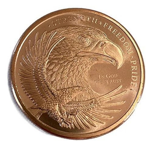Moneda De Cobre Redonda 2,54 Cm Diámetro, Edición Coleccioni 0