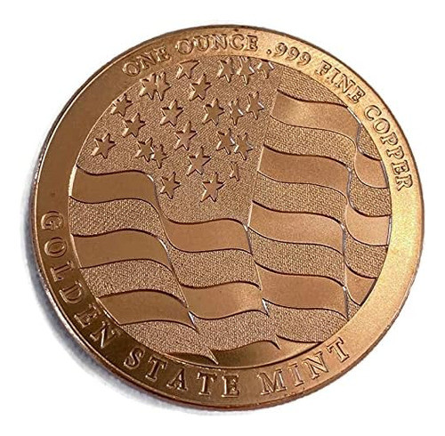 Moneda De Cobre Redonda 2,54 Cm Diámetro, Edición Coleccioni 1