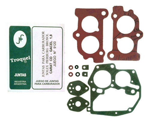 Juntas Carburador Gacel 1.8 Carat Cd Solex Pierburg Brosol 0