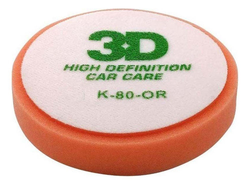 3d Pad Espuma Corte Medio 5'' Naranja 0