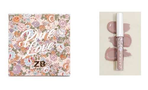 Zaira Beauty Pack: Paleta Pure Love + Liquid Lipstick Mine 0