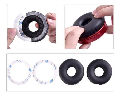 Almofadas Compatível Sony Mdr Xb550ap Xb450ap Xb650bt Xb450 1