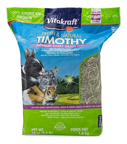 Vitakraft Timothy Hay Sweet Grass 0