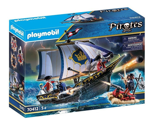 Playmobil Pirates Barco Calabera Art 70412 0