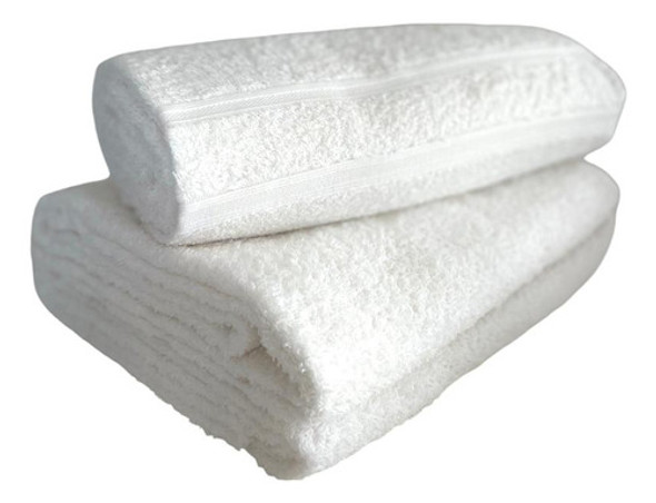 Toallon/toalla De Baño Fibran 100% Algodon 70x140 Cm Blanco 0