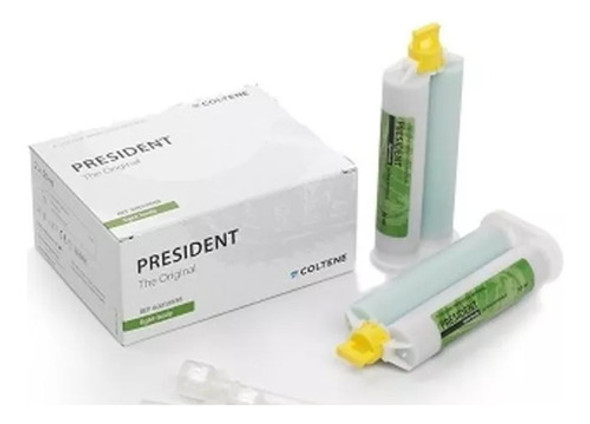 Silicona President Fluida X 2 Cartuchos Odontologia Coltene 0