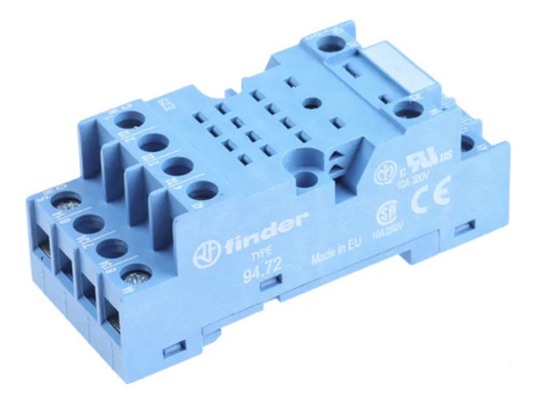 Zocalo Riel Din P/serie 55  De 2 Contactos Finder 0